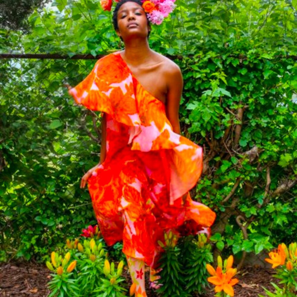 Hope for Flowers Asymmetrical Dress